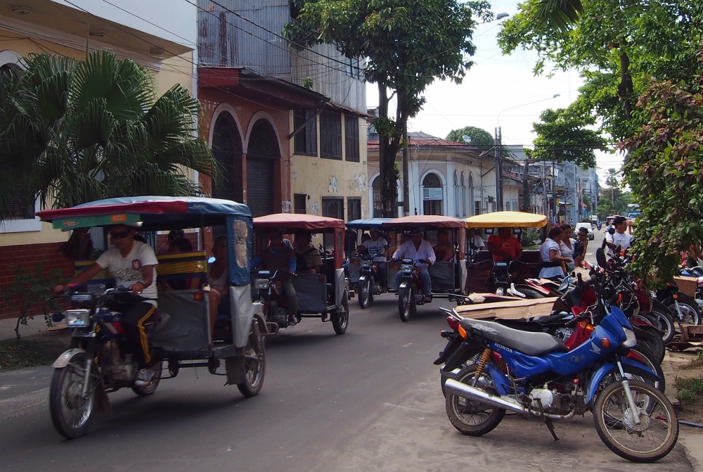 Iquitos, die Stadt der Moto-Taxis
