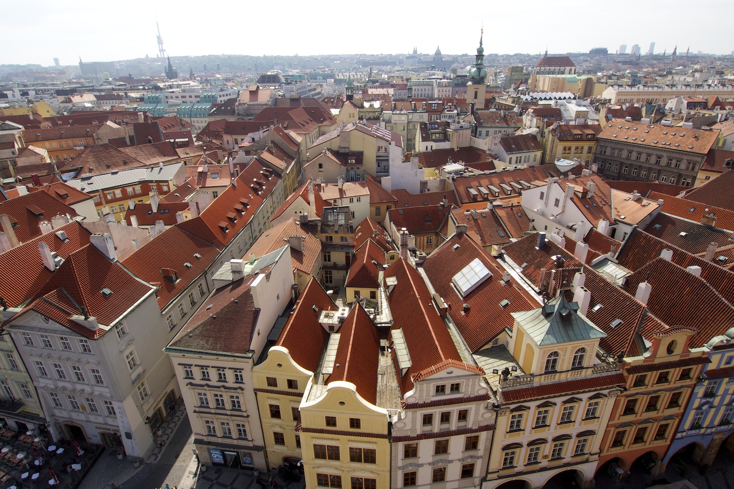 Blick auf die Altstadt von Prag